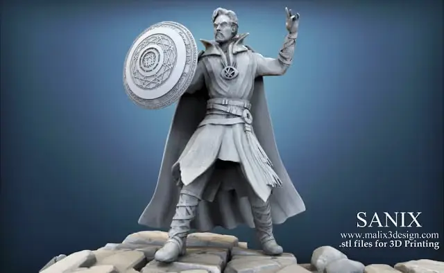 Doctor Strange Archivo Stl Para Impresion 3D