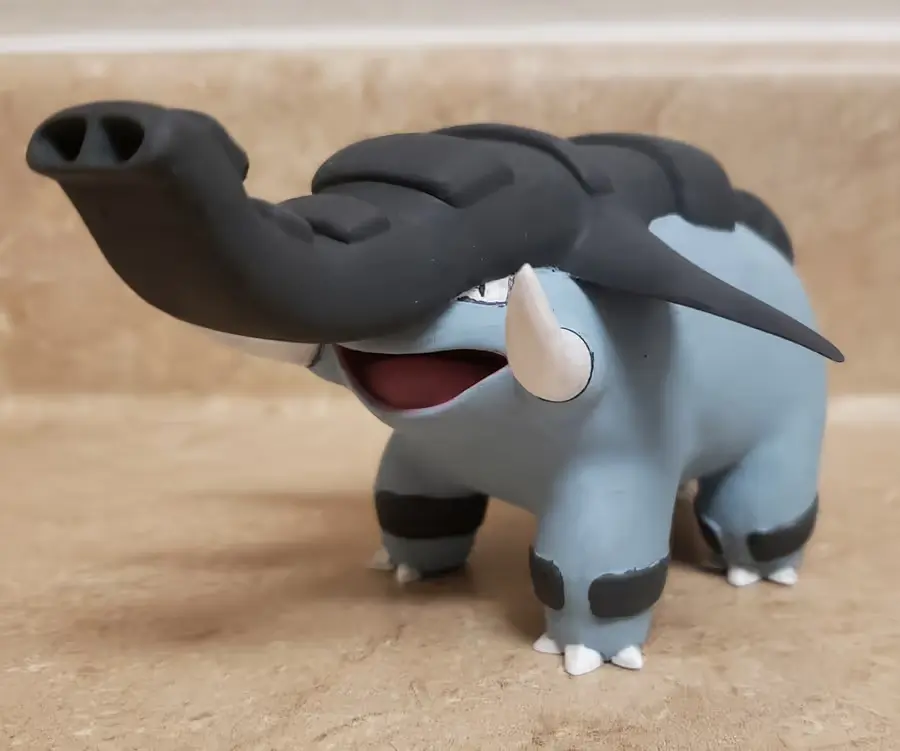 Donphan Archivo Stl Obj Para Impresion 3D