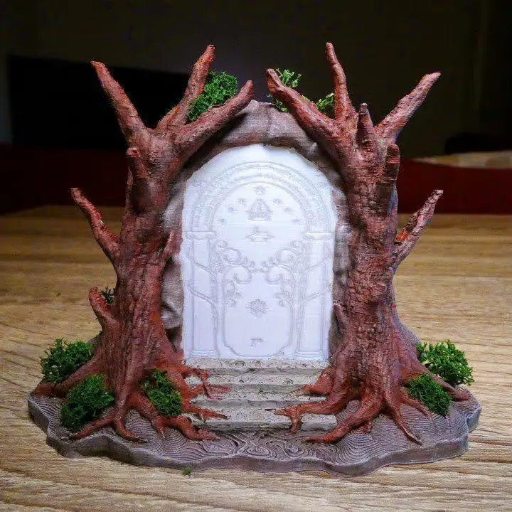 Doors Of Durin Archivo Stl Para Impresion 3D