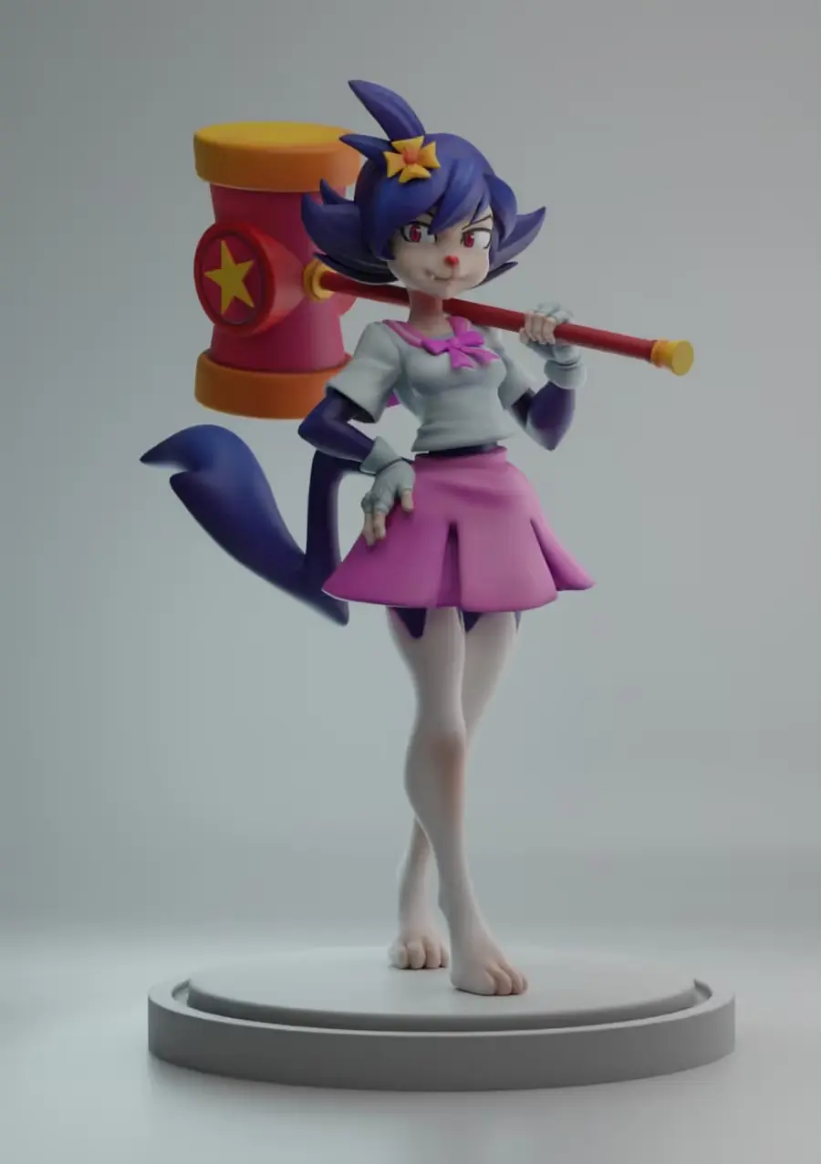 Dot Warner Archivo Stl Obj Para Impresion 3D