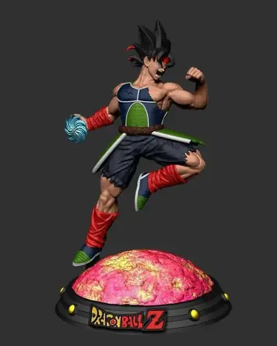 Dragon Ball Bardock Power Archivos Stl Obj Impresión 3d
