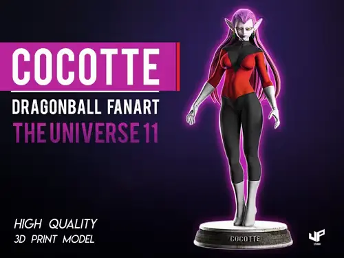 Dragon Ball Cocotte Fan Art Archivos Stl Obj Impresión 3d