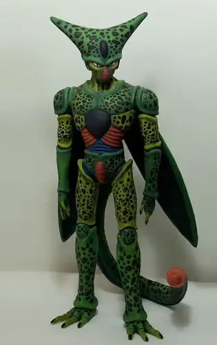 Dragon Ball Imperfect Cell Stl/obj Para Impresión 3d