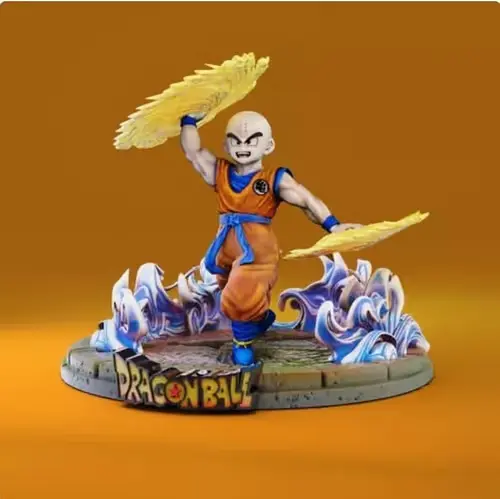 Dragon Ball Krillin Kienzan Stl Obj Impresión 3d