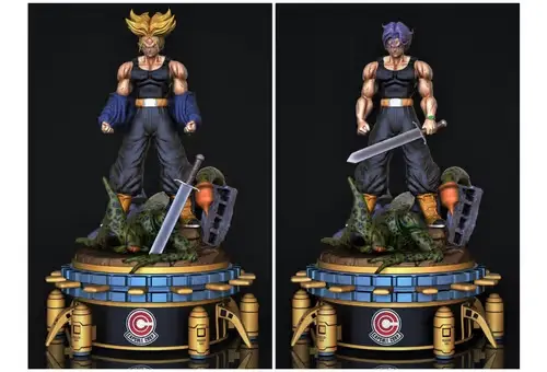 Dragon Ball Trunks Of Future Archivo Stl Para Impresión 3d
