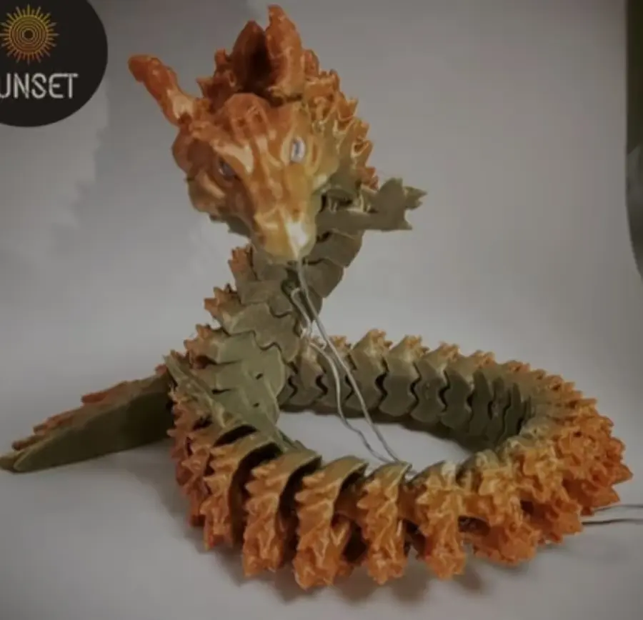 Dragón Bonito 1 Archivo Stl Obj Para Impresion 3D