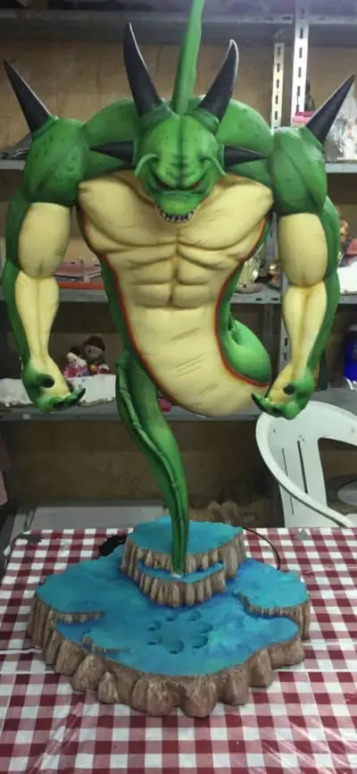 Dragon De Namek 1 Archivo Stl Para Impresion 3D