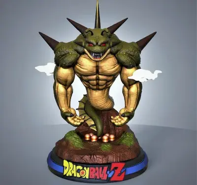 Dragon De Namek Dbz Archivo Stl Para Impresion 3D