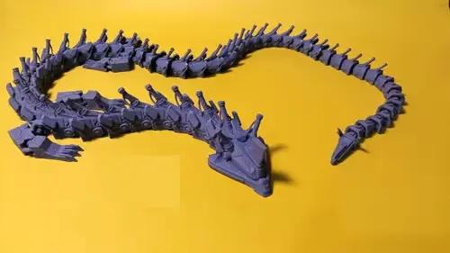 Dragon Mecanico Articulado Archivos Stl Para Impresión 3d