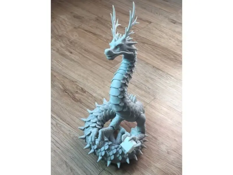 Dragon Oriental Archivo STL OBJ para Impresion 3D