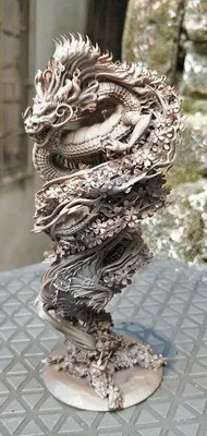 Dragon Pillar Archivo STL Impresión 3D
