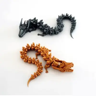 Dragon Robot P1 Articulado Archivos Stl Para Impresión 3d