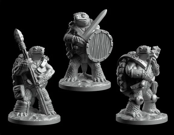 Dragonlock Miniatures Turdle Fighters Archivo STL Impresión 3D