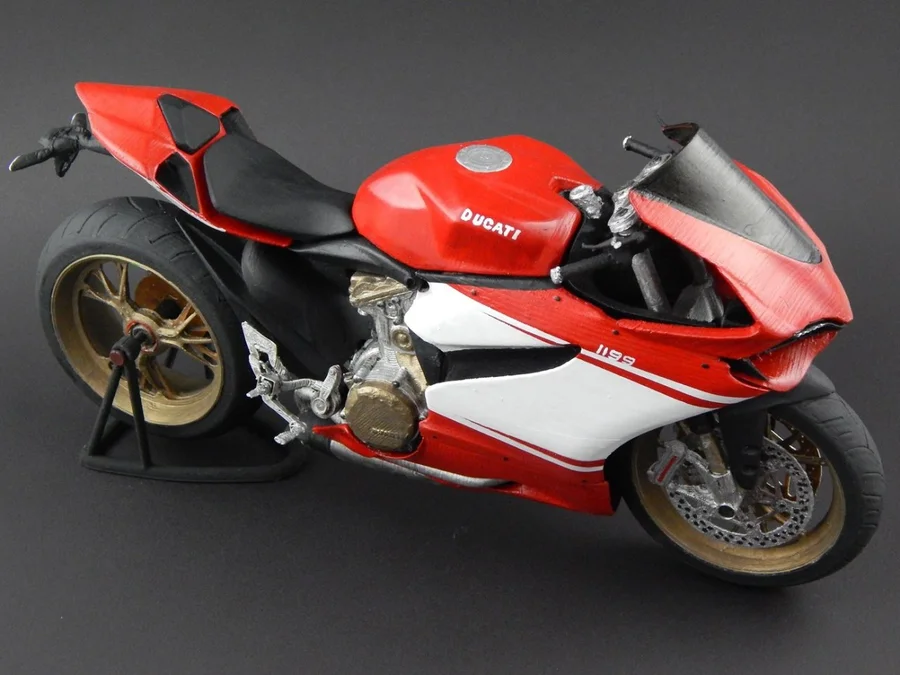 Ducati 1199 Superbike Archivo STL Impresión 3D