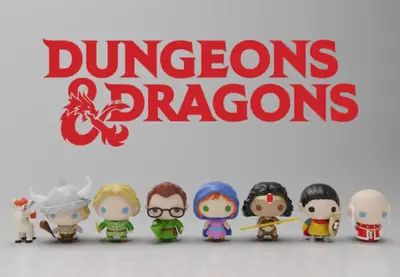 Dungeons Dragons Pack Archivo Stl Para Impresion 3D