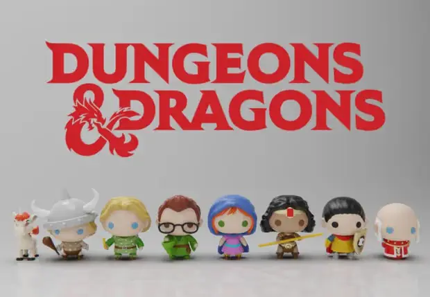 Dungeons Dragons Pack Archivo Stl Para Impresion 3D
