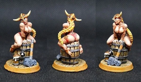 Dwarven Beauty Archivo STL Impresión 3D