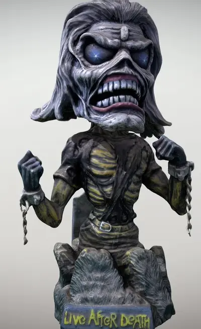 Eddie Life After Death Archivo Stl Para Impresion 3D