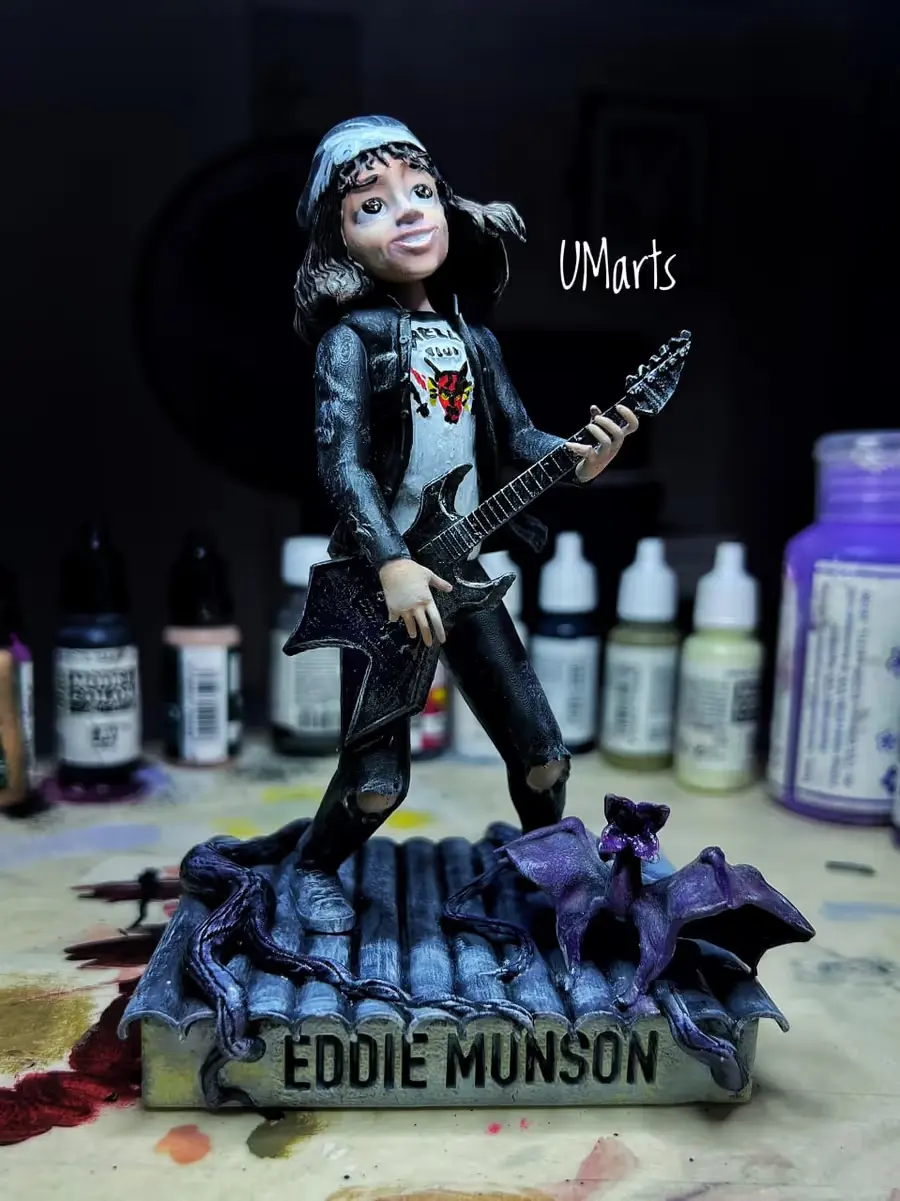 Eddie Strangerthings Archivo Stl Para Impresion 3D