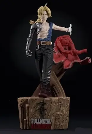 Edward Fullmetal Alchemist Archivo Stl Para Impresion 3D