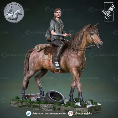 Ellie The Last Of Us Archivo Stl Para Impresion 3D