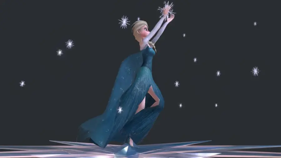 Elsa Disney Frozen Archivo STL OBJ para Impresion 3D