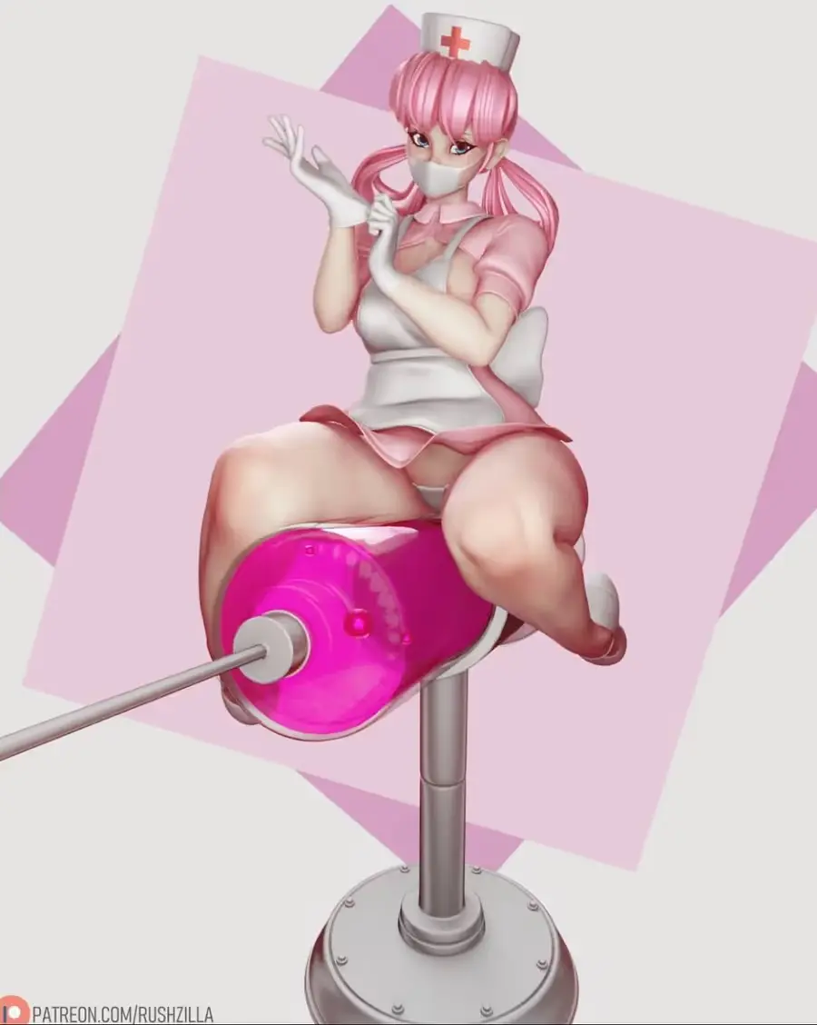 Enfermera Joy Archivo Stl Para Impresion 3D