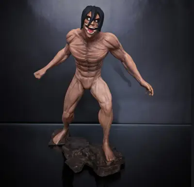 Eren Attack On Titan Archivo STL OBJ para Impresion 3D