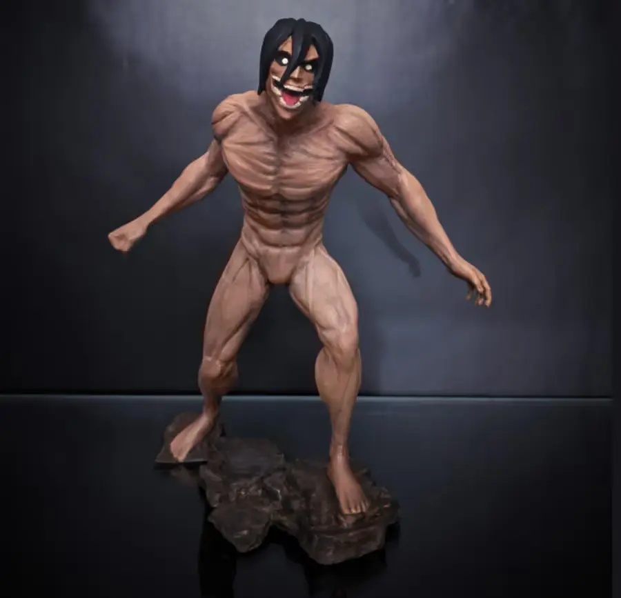 Eren Attack On Titan Archivo STL OBJ para Impresion 3D