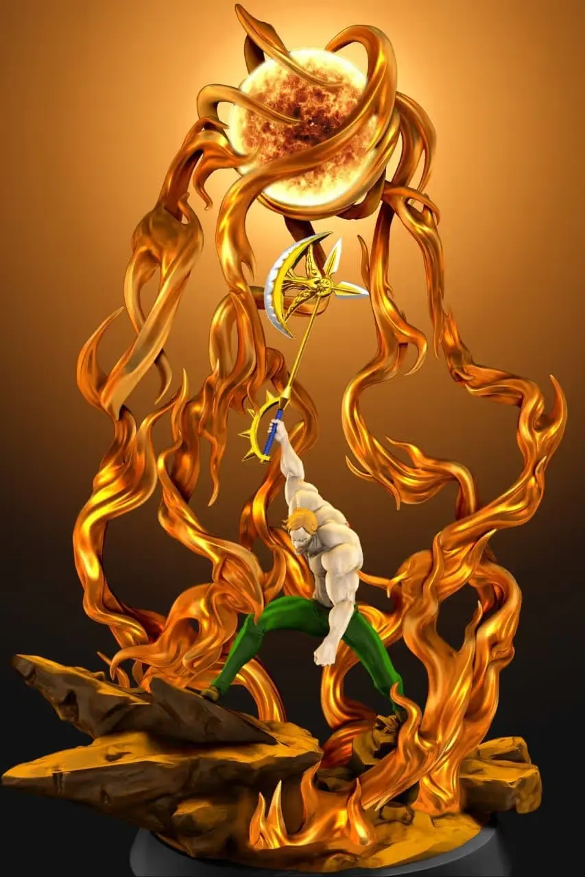 Escanor Archivo Stl Para Impresion 3D