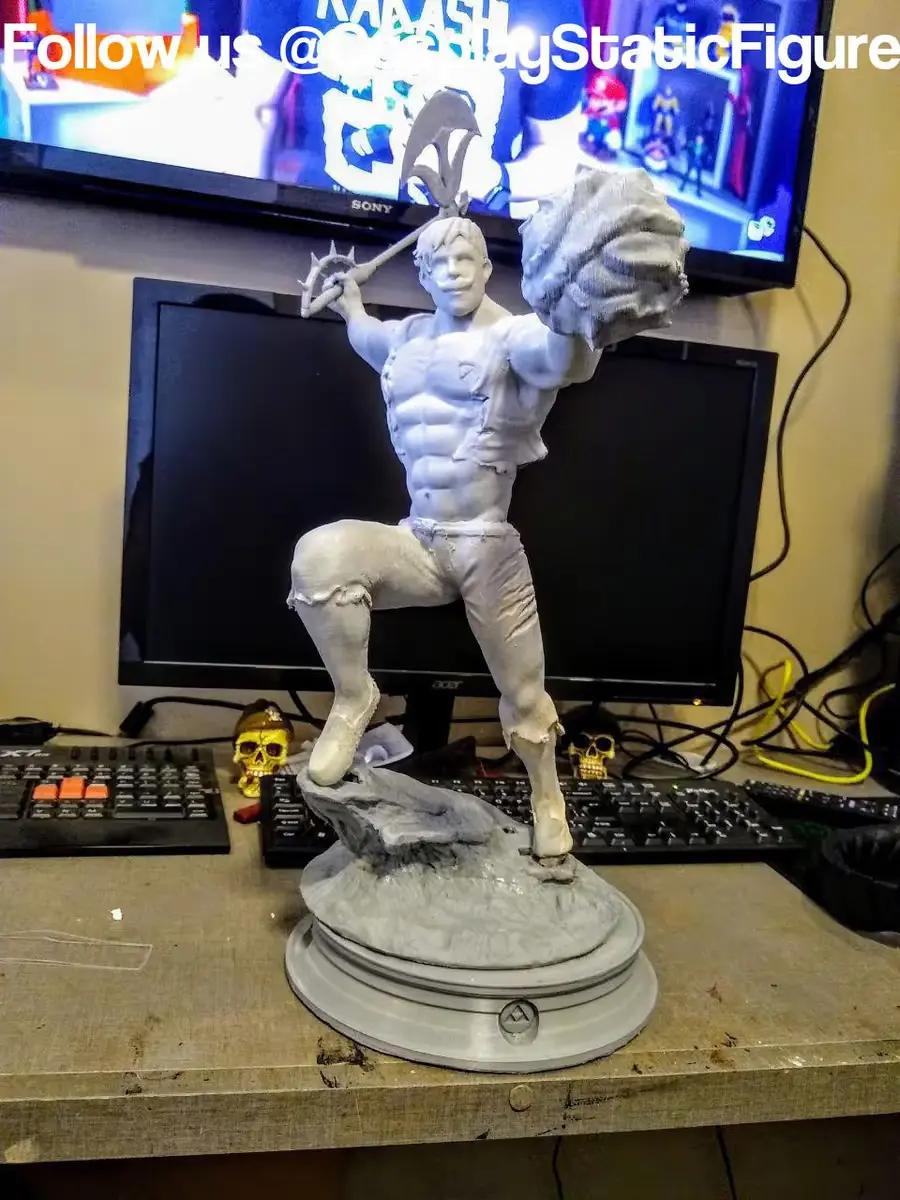 Escanor Seven Deadly Sins Archivo Stl Para Impresion 3D