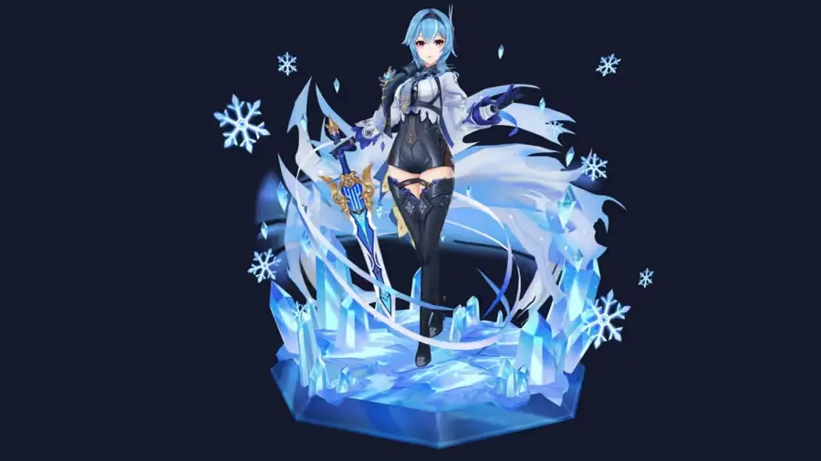 Eula Gensin Impact Archivo Stl Para Impresion 3D