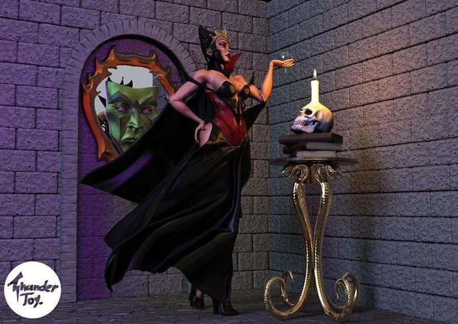 Evil Queen Archivo STL Impresión 3D