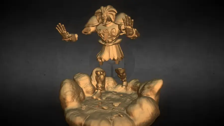 Exodia The Forbidden Archivo Stl Para Impresion 3D