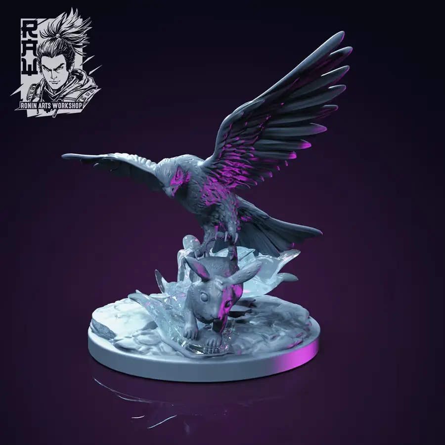 Falcon Miniset Archivo Stl Para Impresion 3D