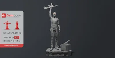 Farcry 5 Joseph Seed Archivo STL Impresión 3D