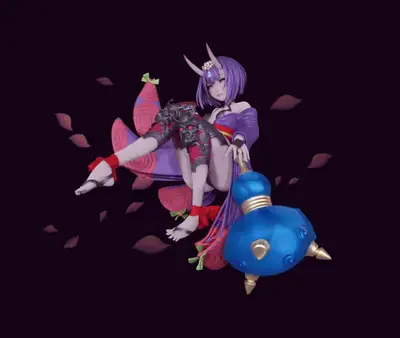 Fate Shuten Douji Koi-s Archivo Stl Para Impresión 3d