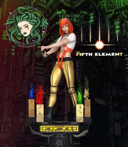 Fifth Element Leeloo Mb Archivo Stl Para Impresión 3d