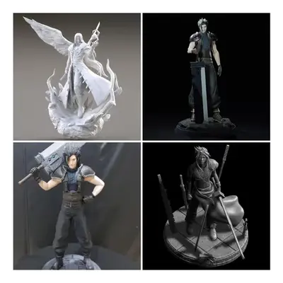 Final Fantasy 01 X4 Archivos Stl Para Impresión 3d