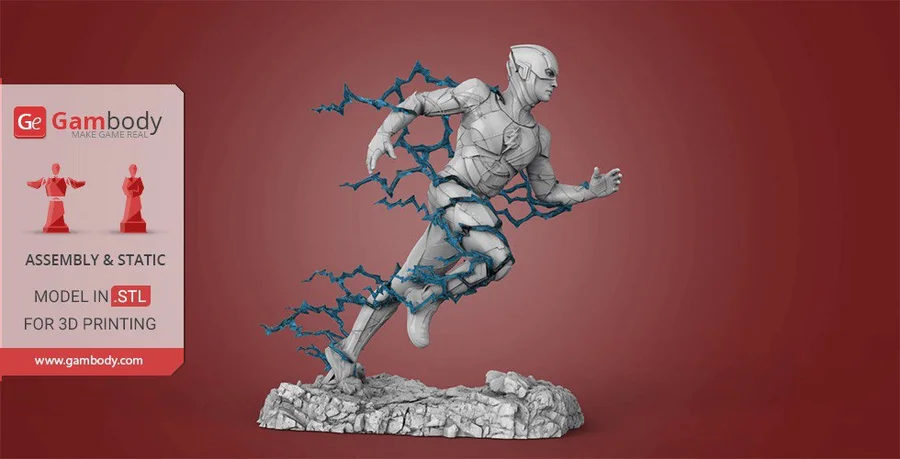 Flash Archivo STL Impresión 3D