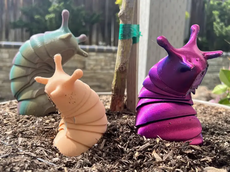 Flexi Babosa Archivo STL OBJ para Impresion 3D