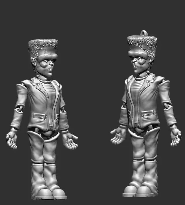 Flexi Flexenstein Frankenstein Archivo STL para Impresion 3D