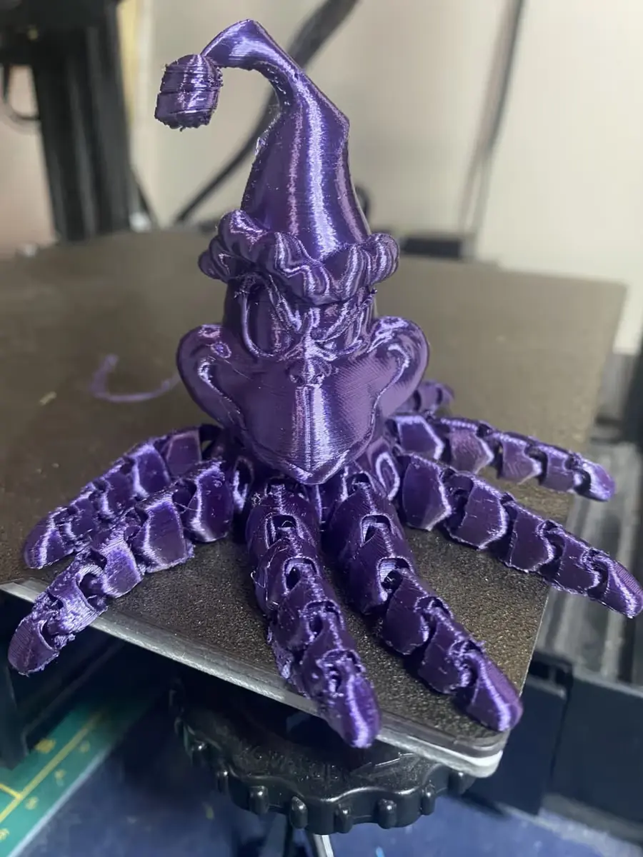 Flexi Grinch Archivo STL OBJ para Impresion 3D