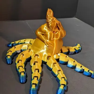 Flexi Ursula Archivo Stl Obj Para Impresion 3D