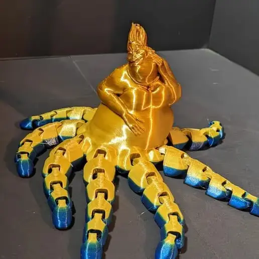 Flexi Ursula Archivo Stl Obj Para Impresion 3D