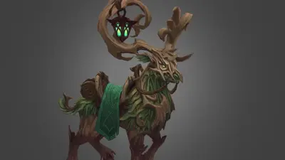 Forest Stag Archivo Stl Para Impresion 3D