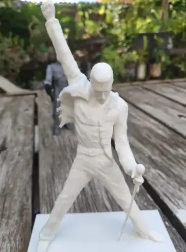 Freddy Mercury Archivo Stl Para Impresion 3D
