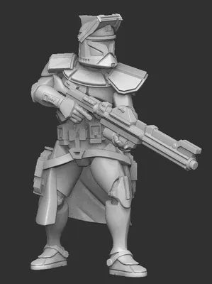 Free Commando Archivo STL Impresión 3D