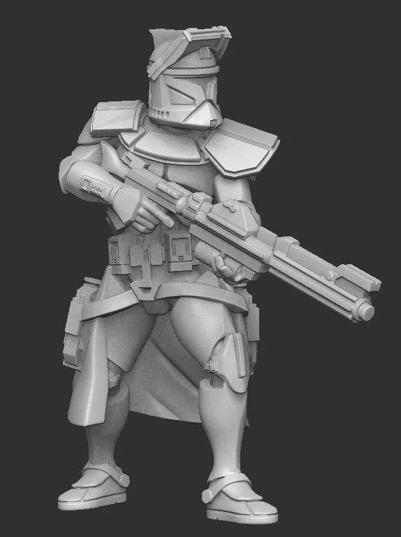 Free Commando Archivo STL Impresión 3D