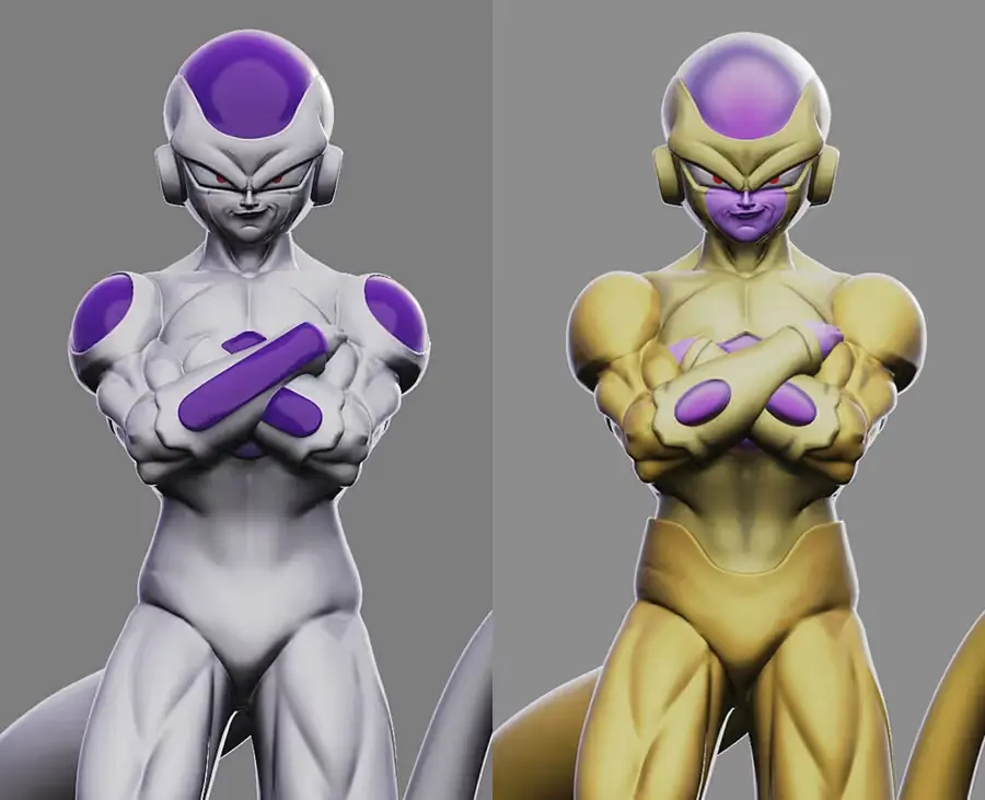 Frezzer Y Golden Freezer Archivo Stl Para Impresion 3D